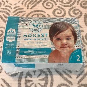 Size 2 Honest Co. Diapers